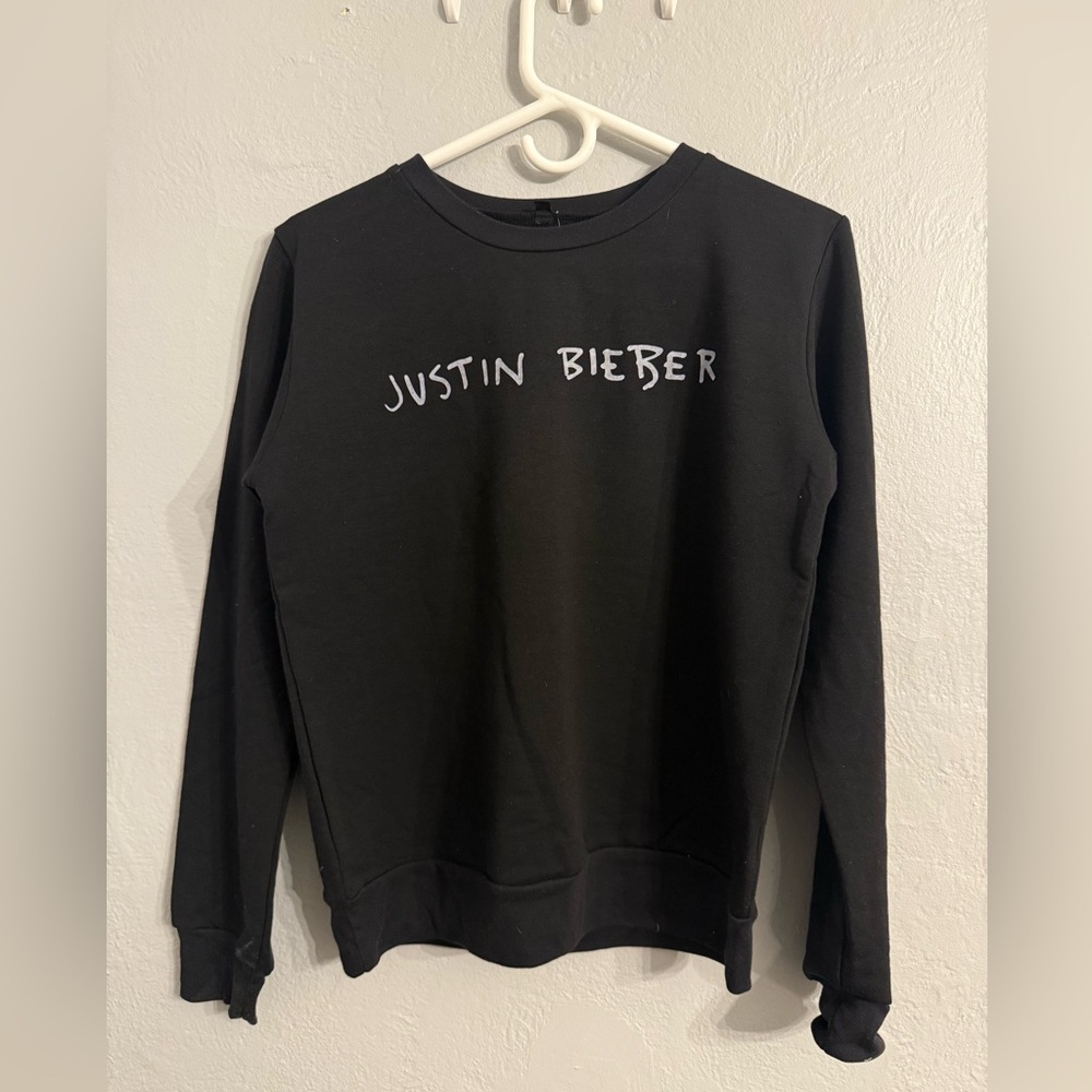 Justin Bieber What Do You Mean Girls Pullover Hot Topic New With Tags Medium - Picture 4 of 8